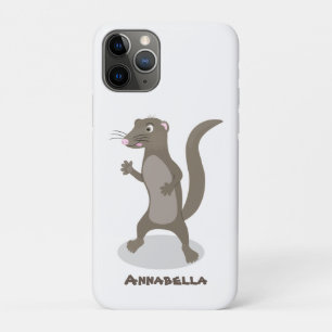 Cute mongoose cartoon illustration Case-Mate iPhone case
