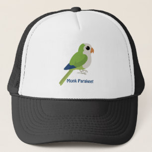 Cute Monk Parakeet Trucker Hat