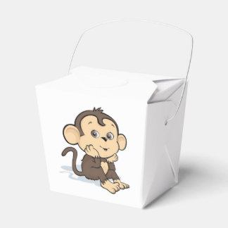 Cute Monkey  Favour Box