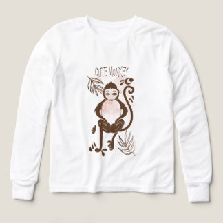Cute monkey in nature