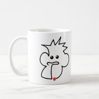 Cute Monkey One Line Art Coffee Mug