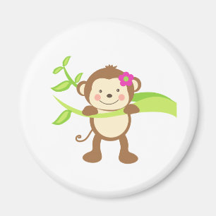 Cute Monkey.png Magnet