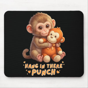 Cute Monkey Punch Baby Monkey Punch Team Punch Mouse Pad