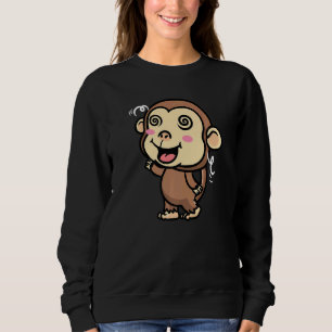Cute Monkey Sweatshirt