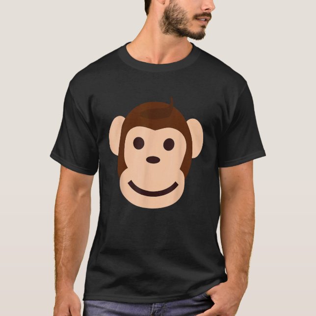 Cute Monkey T-Shirt (Front)