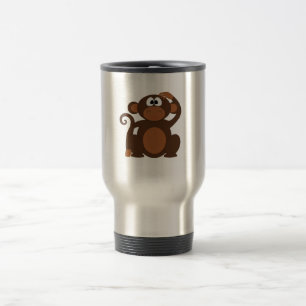 Cute Monkey Travel Mug
