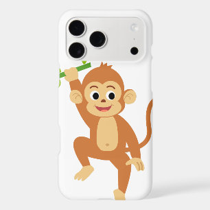 Cute Monkey with Bamboo