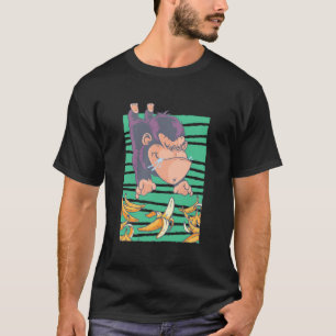 Cute Monkey With Bananas T-Shirt