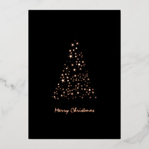 Cute Monochrome Brighty Stars Christmas