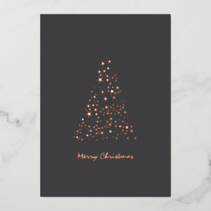 Cute Monochrome Brighty Stars Christmas 