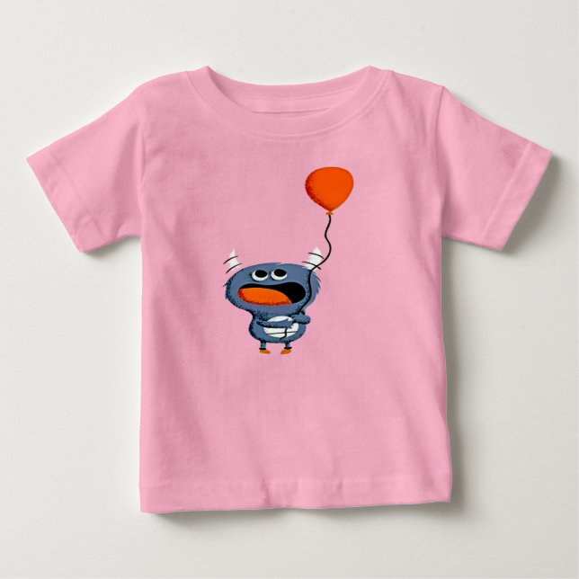 cute Monster Baby T-Shirt (Front)