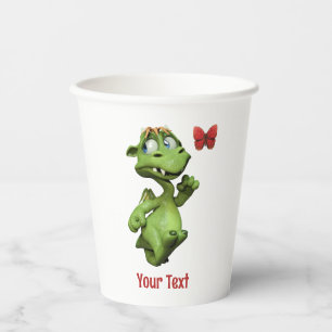 Cute Monster Butterfly Gift Paper Cups
