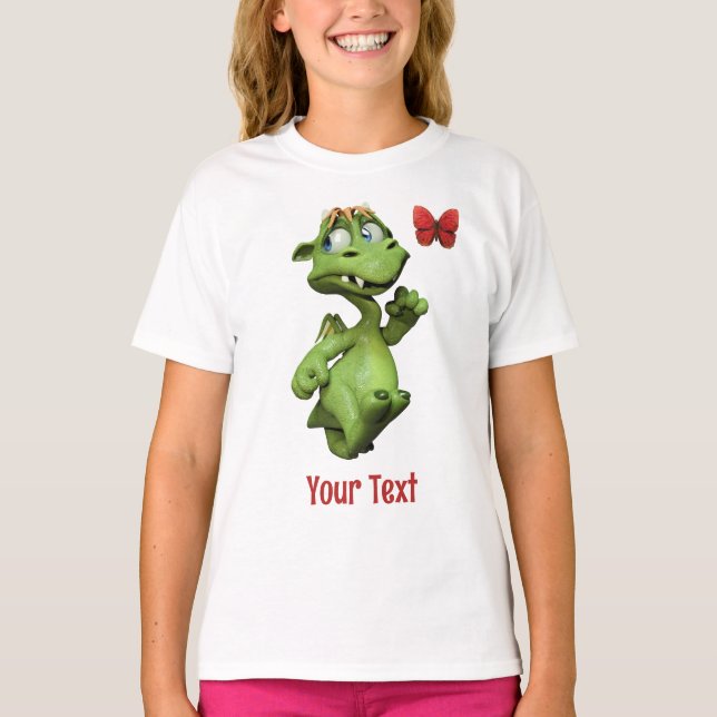 Cute Monster Butterfly Gift T-Shirt (Front)