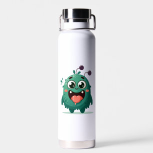 Cute Monster Cartoon Illustration-23201 Water Bottle