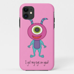 Cute Monster-Got my eye on you! iPhone 11 Case