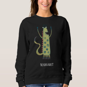 Cute Monster Personalised Sweatshirt