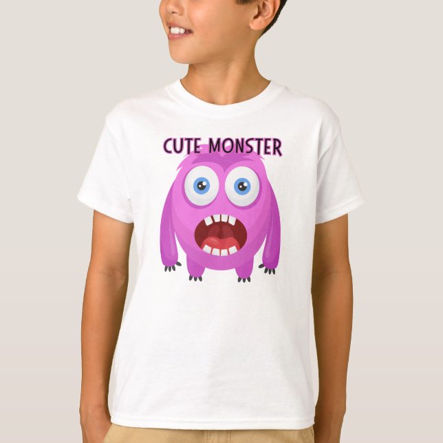 Cute monster  T-Shirt (Front)
