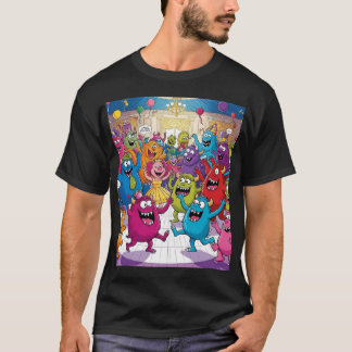 Cute Monster T-Shirt: Celebrate fun with your new  T-Shirt