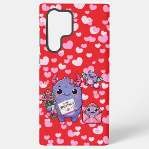Cute monster Valentine's Day Samsung Galaxy Case