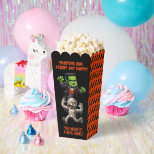 Cute Monsterrific Fright Day Halloween Party Favour Box