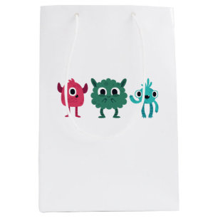 Cute Monsters Medium Gift Bag