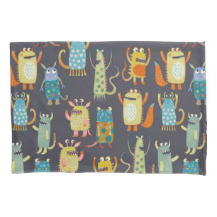 Cute Monsters Pillowcase