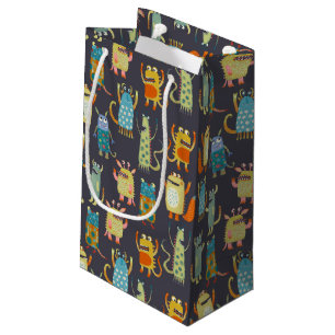Cute Monsters Small Gift Bag