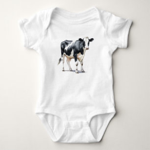 Cute Moo Cow, Baby Shower Gift, Baby Gift  Bodysuit