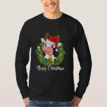 Cute Mooey Christmas Heifers Cows Lover Matching T-Shirt<br><div class="desc">Cute Mooey Christmas Heifers Cows Lover Matching Farmer Shirt. Perfect gift for your dad,  mum,  papa,  men,  women,  friend and family members on Thanksgiving Day,  Christmas Day,  Mothers Day,  Fathers Day,  4th of July,  1776 Independent day,  Veterans Day,  Halloween Day,  Patrick's Day</div>