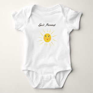 Cute morning sun baby bodysuit