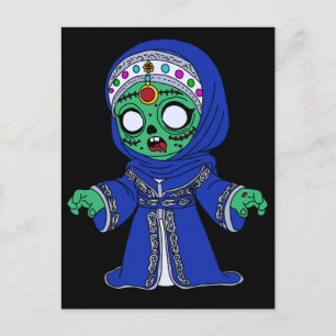 Cute Moroccan Zombie Postcard