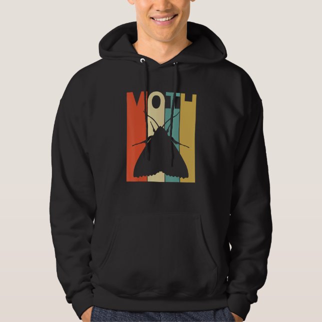 Cute Moth Animal Hoodie (Front)