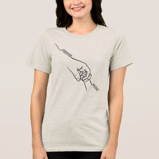 cute mother  and daughter love Tri-Blend shirt