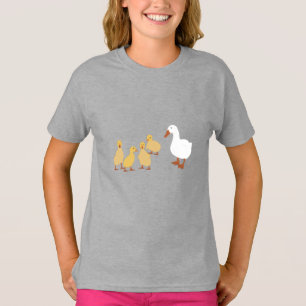 Cute Mother Duck & Baby Ducklings T-Shirt