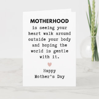 Cute Mother’s Day Card, Adorable Mum Greeting Card