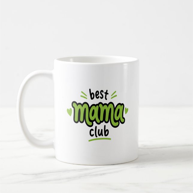 Cute Mother's Day Gift Coffee Mug (Left)