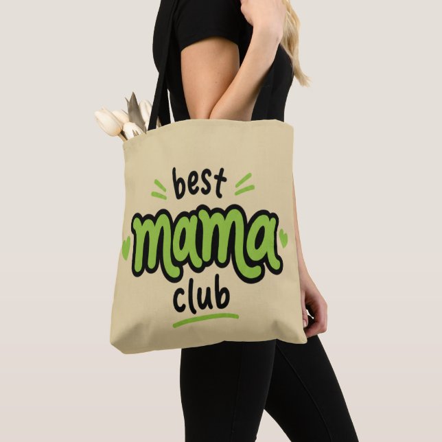 Cute Mother's Day Gift Tote Bag (Close Up)
