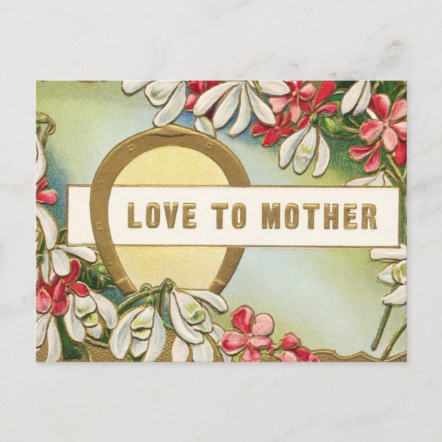 Cute Mother's Day Postcard (Front)