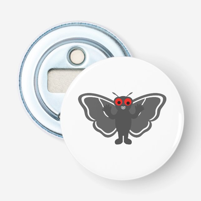 Cute Mothman Bottle Opener (Front)
