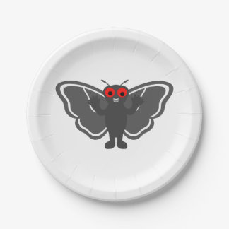 Cute Mothman Paper Plate