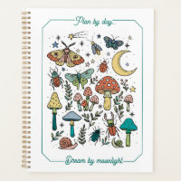 Cute Moths, Mushrooms, and Bugs