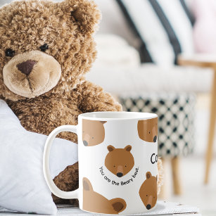 Cute Motivational Bear Name Animal Coffee Mug
