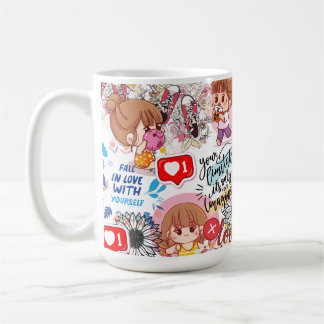 Cute Motivational – Positive Quote Kawaii Coffee Mug