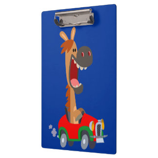 Cute Motorised Cartoon Horse Clipboard