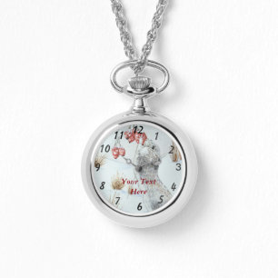 cute mouse and red berries snow scene wildlife watch