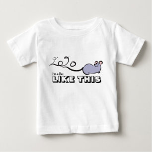 Cute Mouse Cartoon Lunar Rat New Year 2020 Baby 1 T-Shirt