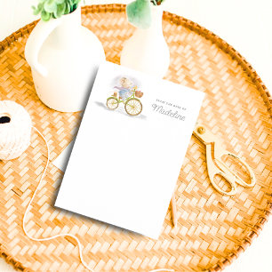 Cute Mouse From Desk of Personalised Stationery