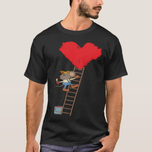 Cute Mouse Heart T-Shirt