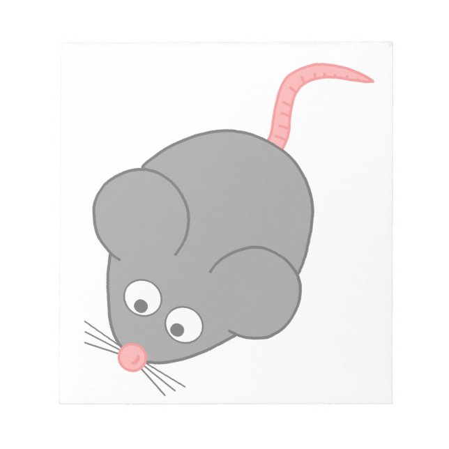 Cute Mouse Notepad (Front)