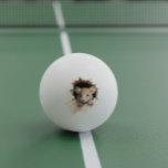 Cute Mouse  Ping Pong Ball<br><div class="desc">This design may be personalised in the area provided by changing the photo and/or text. Or it can be customised by clicking Personalise this Template and then choosing the click to customise further option and delete or change the colour of the background, add text, change the text colour or style,...</div>